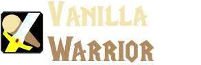 Vanilla Warrior Text Logo